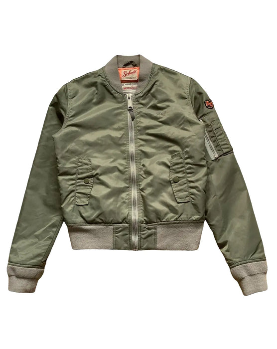 Schott_Bomber_Khaki_A